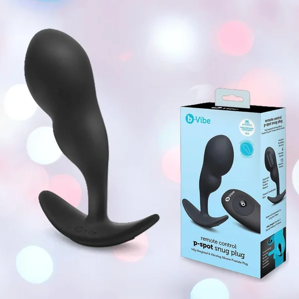 b-Vibe Vibrating P-Spot Snug Plug Large with Rechargeable Remote Control — image 16 of 23