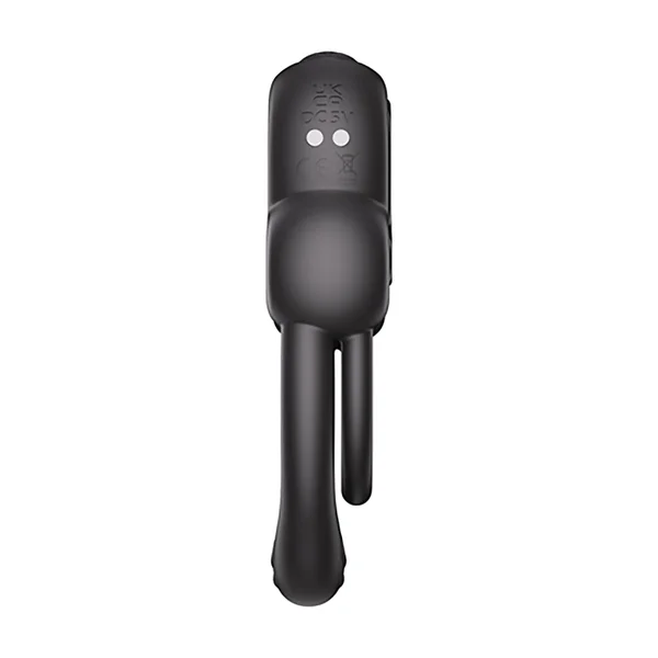 Honey Play Box Anello App-Controlled Vibrating Double Cock Ring with Clitoral Stimulator Black — image 5 of 7