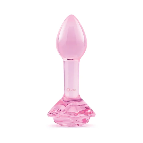 b-Vibe Pink Roses Training Plug Set — image 9 of 11