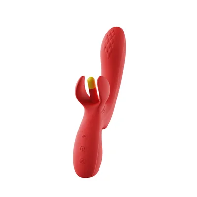 honey play box fortexa app controlled kinky finger flapping dual stimulator red