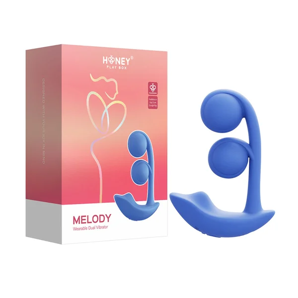 HPB Melody Twin Balls Dual Vibr Blue — image 6 of 6