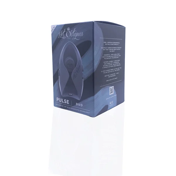 Hot Octopuss Pulse Duo Rechargeable Remote Control Vibrating Stroker Blue — image 8 of 25