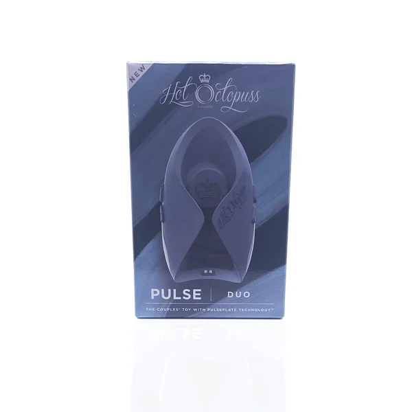 Hot Octopuss Pulse Duo Rechargeable Remote Control Vibrating Stroker Blue — image 5 of 25