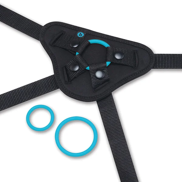 b-Vibe Every Body Strap-On Harness Set with 6 in. Silicone Dildo Peg — image 7 of 11