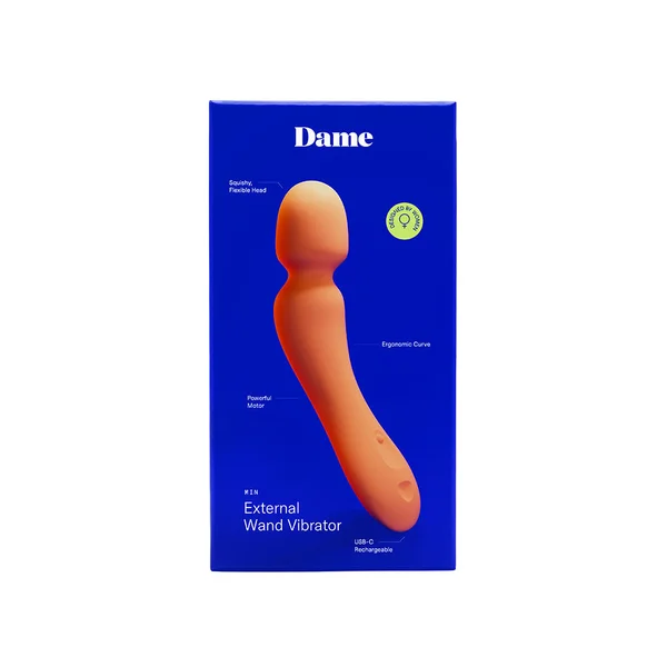 Dame Min Mini Wand Vibrator Butter — image 3 of 3