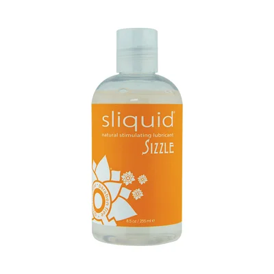 sliquid naturals sizzle warming 85 oz