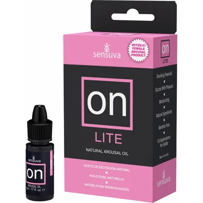 on natural arousal oil by sensuva 5 ml lite