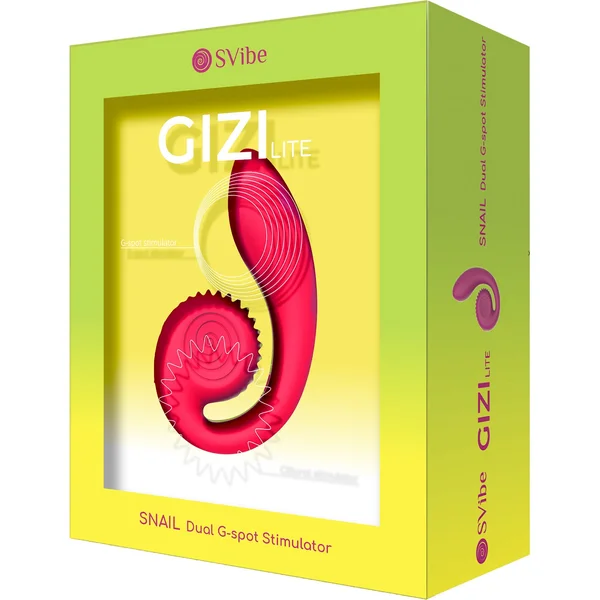 SVibe Snail Gizi Lite Silicone Waterproof Dual Stimulation Vibrator — image 13 of 25