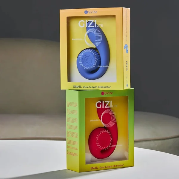 SVibe Snail Gizi Lite Silicone Waterproof Dual Stimulation Vibrator — image 11 of 25