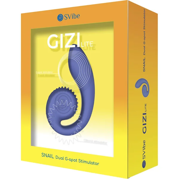SVibe Snail Gizi Lite Silicone Waterproof Dual Stimulation Vibrator — image 25 of 25