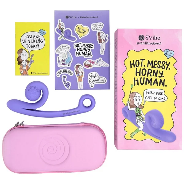SVibe Snail Curve @Vanillacooldance Edition Dual Stimulation Vibrator — image 14 of 17