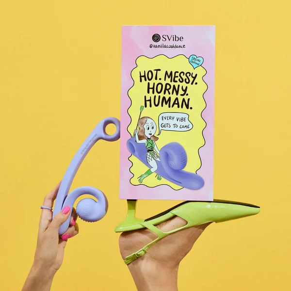SVibe Snail Curve @Vanillacooldance Edition Dual Stimulation Vibrator — image 6 of 17