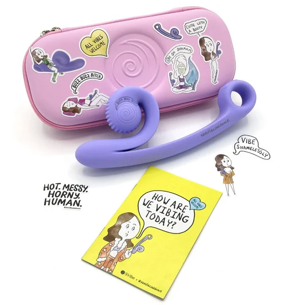SVibe Snail Curve @Vanillacooldance Edition Dual Stimulation Vibrator — image 8 of 17