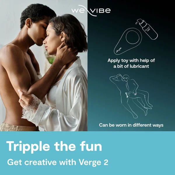We-Vibe Verge 2 Vibrating Silicone Rechargeable Penis Ring — image 10 of 25