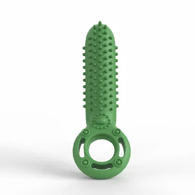 ride the pickle vibrating ring green