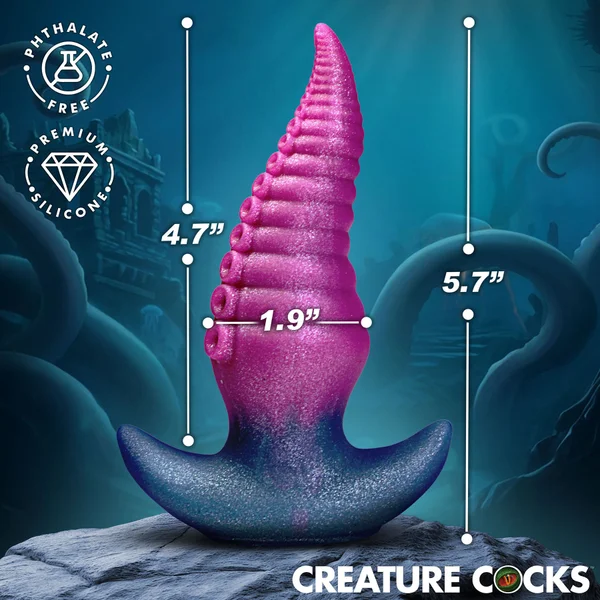 PlugTopus Silicone Fantasy Butt Plug By Creature Cocks — image 3 of 5