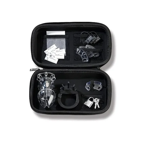 Mystim Pubic Enemy No.2 eStim Cock Cage — image 5 of 12