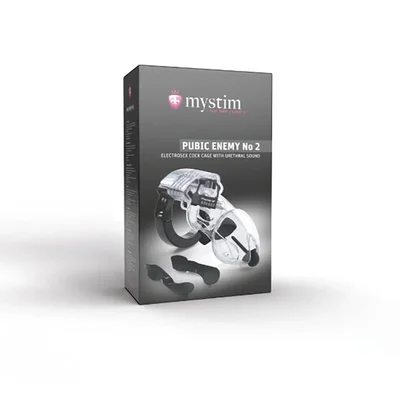 mystim pubic enemy no2 estim cock cage