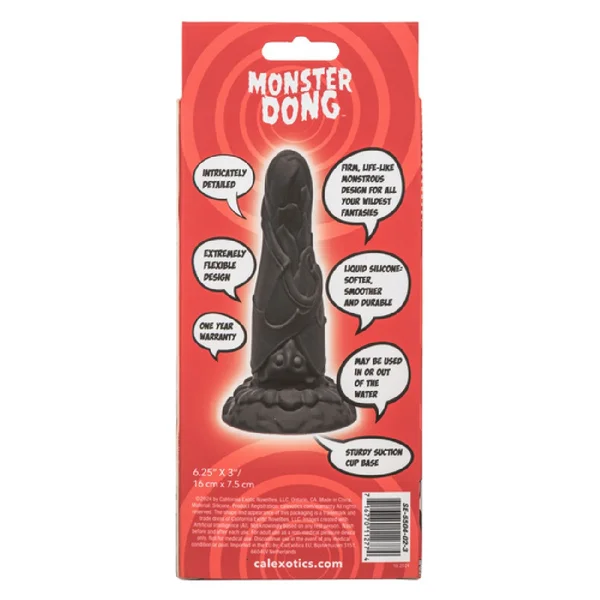 Monster Dong™ The Vampire 6.25" Silicone Suction Cup Fantasy Dildo By CalExotics — image 9 of 11