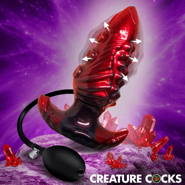 Asstopus Tentacle Inflatable Silicone Anal Plug By Creature Cocks - Large — image 6 of 8
