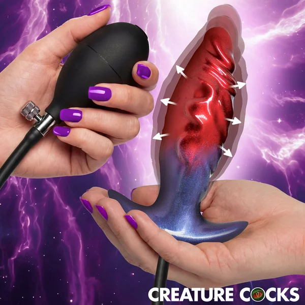 Anal Invader Inflatable Silicone Fantasy Butt Plug By Creature Cocks — image 6 of 8