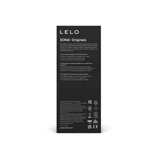 Lelo Sona Originals Sonic Clitoral Massager — image 5 of 13