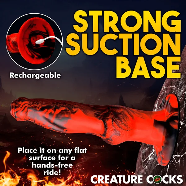 Creature Cocks Hell Wolf Thrusting & Vibrating Silicone Dildo — image 12 of 13