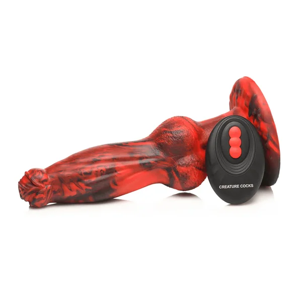 Creature Cocks Hell Wolf Thrusting & Vibrating Silicone Dildo — image 5 of 13