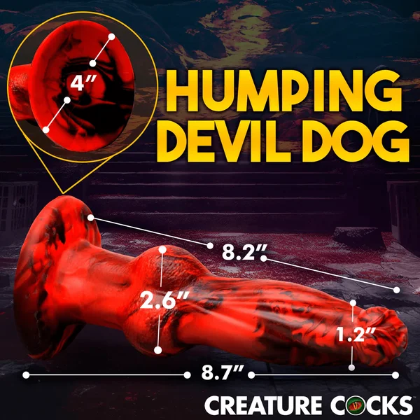 Creature Cocks Hell Wolf Thrusting & Vibrating Silicone Dildo — image 13 of 13