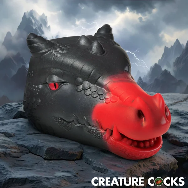 Drago Fantasy Dragon Silicone Masturbator By Creature Cocks — image 3 of 5