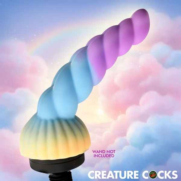 Unicorn Head Silicone Fantasy Wand Attachment By Creature Cocks — image 5 of 7