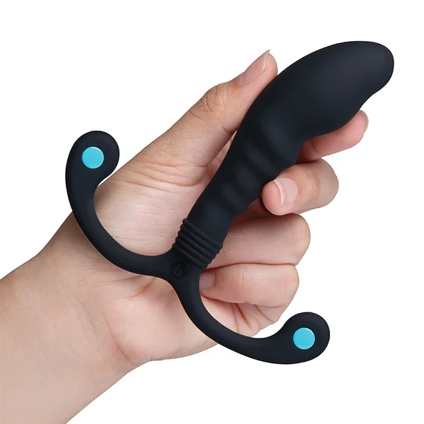 b-Vibe P-Spot Apex Bend Ridged Silicone Prostate Massager — image 5 of 6