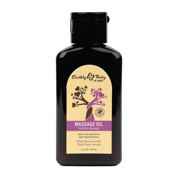 Earthly Body Ylang Ylang Lavender Aphrodisiac Massage Oil — image 2 of 2