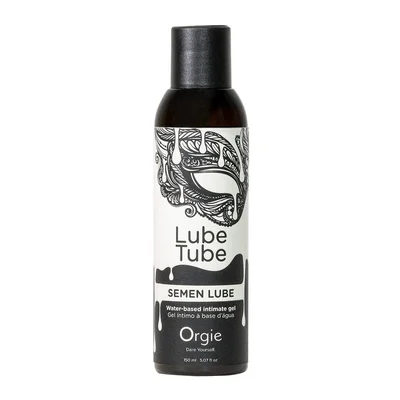 orgie lube tube semen lube