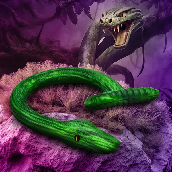 Slither 21" Silicone Dildo By Creature Cocks — image 6 of 7