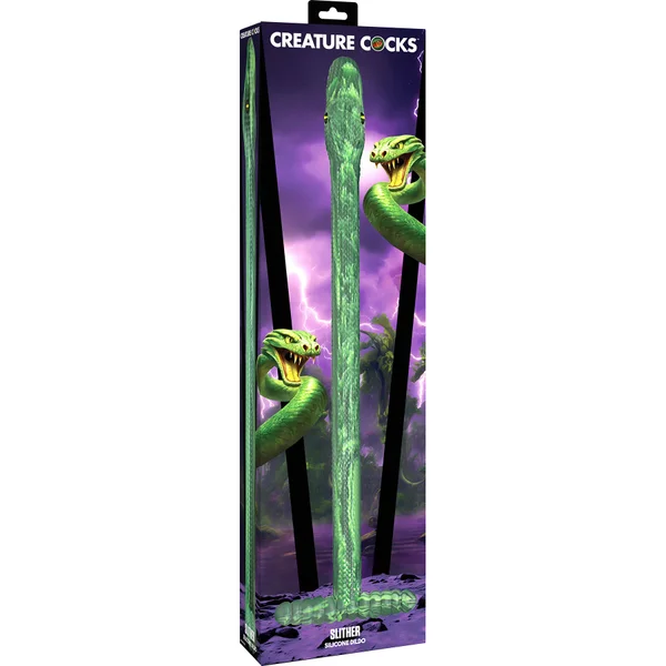 Slither 21" Silicone Dildo By Creature Cocks — image 7 of 7