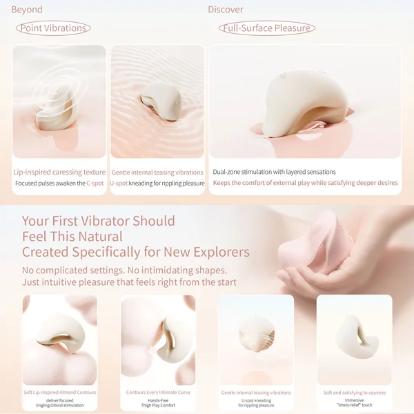 ZALO MOCHI Aurora Series Dual-Point Silicone Vibrating Massager — image 15 of 21