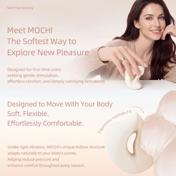 ZALO MOCHI Aurora Series Dual-Point Silicone Vibrating Massager — image 2 of 21