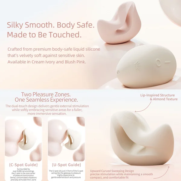 ZALO MOCHI Aurora Series Dual-Point Silicone Vibrating Massager — image 8 of 21