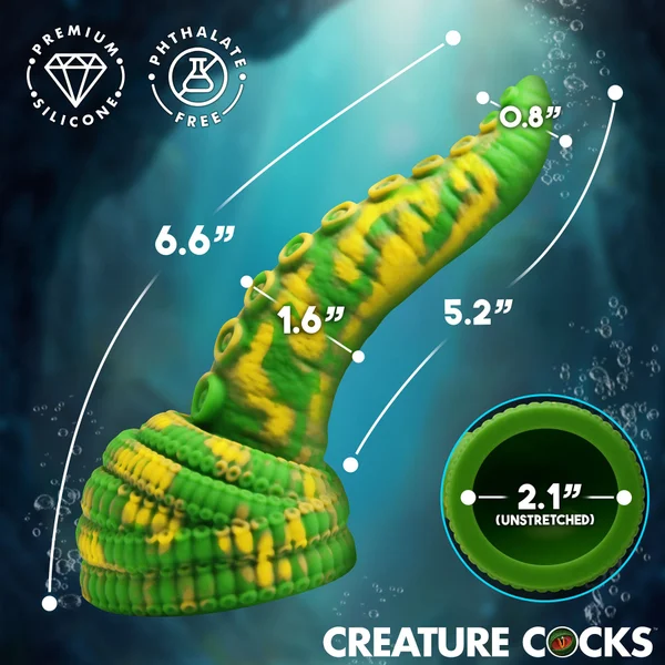 Tenta Head Tentacle Fantasy Silicone Wand Attachment By Creature Cocks — image 6 of 7