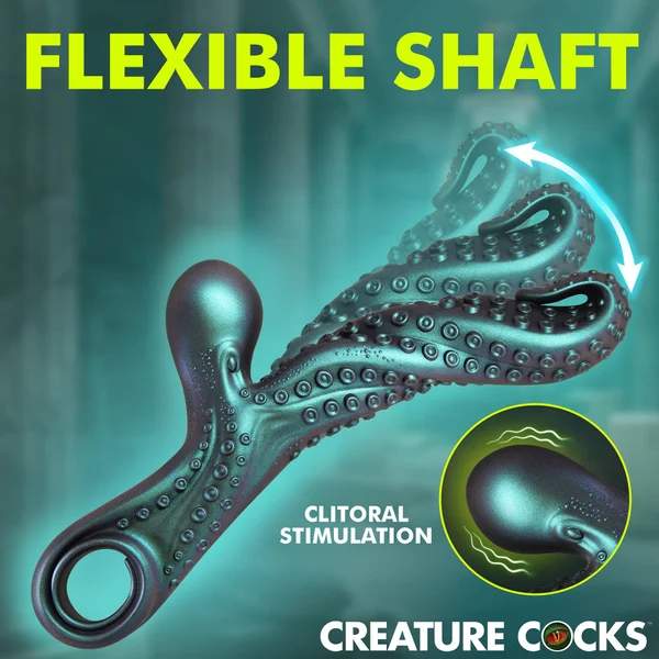 Vibropus Tentacle Fantasy Dual Stimulation Vibrator By Creature Cocks — image 4 of 9