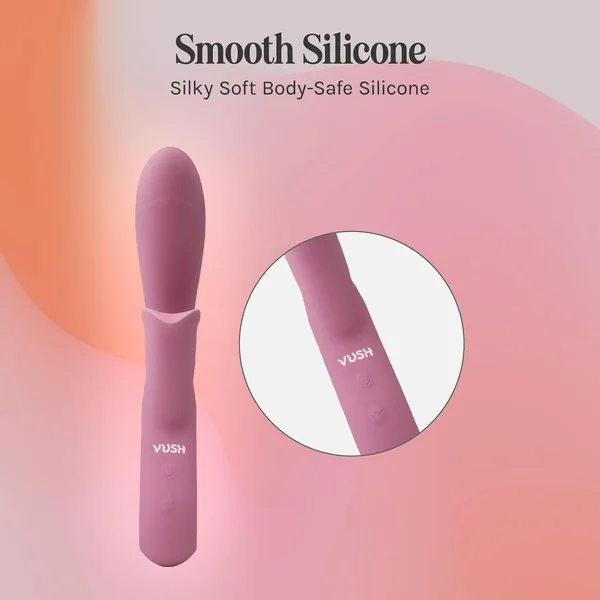 VUSH Essentials Dual Rabbit Silicone Waterproof Vibrator — image 7 of 8