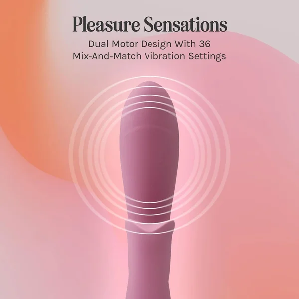 VUSH Essentials Dual Rabbit Silicone Waterproof Vibrator — image 2 of 8