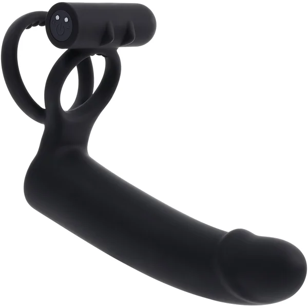 Gender X Full Swing Wearable Vibrating Dildo With Dual Cock Ring & Remote — image 13 of 18