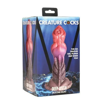 creature cocks deep diver silicone dildo