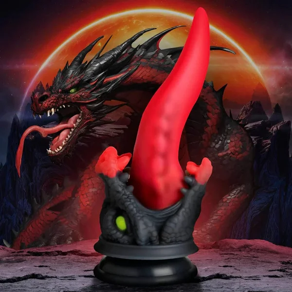 Creature Cocks Dragon Roar Silicone Dildo — image 2 of 12