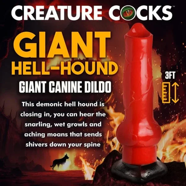 Creature Cocks Giant Hell-Hound Canine Dildo — image 7 of 9