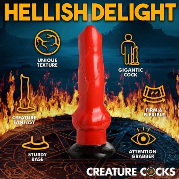 Creature Cocks Giant Hell-Hound Canine Dildo — image 9 of 9