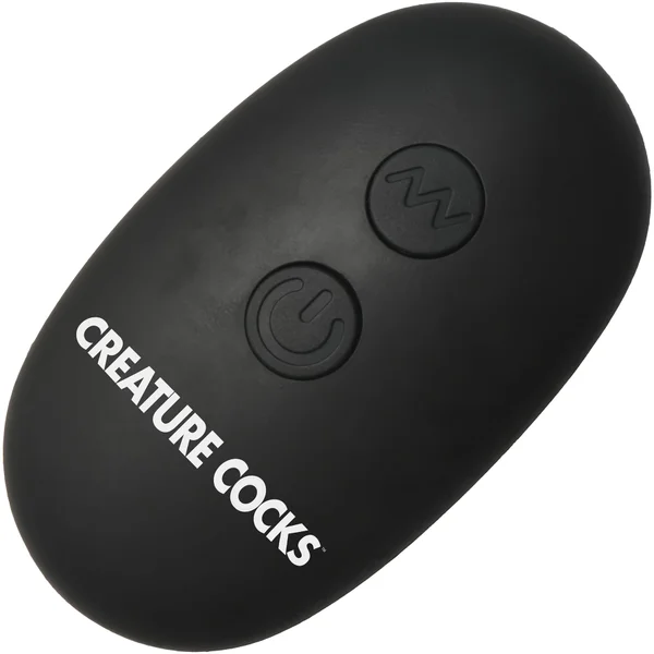 Astro Thrust 8" Thrusting & Vibrating Silicone Suction Cup Dildo With Remote By Creature Cocks — image 11 of 12