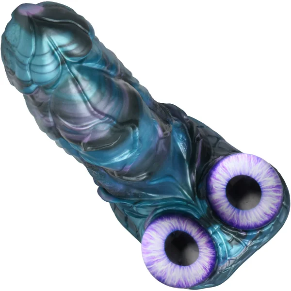 Astro Thrust 8" Thrusting & Vibrating Silicone Suction Cup Dildo With Remote By Creature Cocks — image 10 of 12